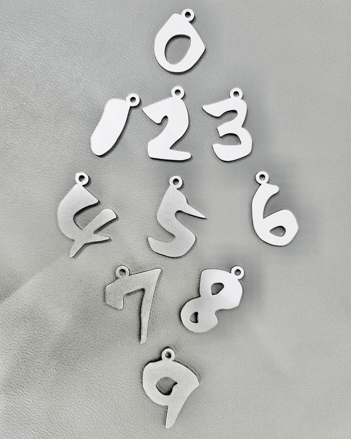 数字チャーム(3個セット)