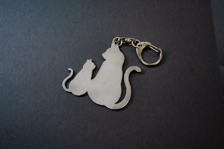 2匹の猫　